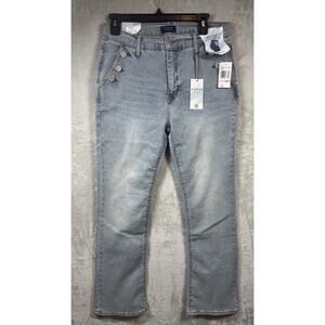 CURVE APPEAL NEW Women Jeans 10/30 Blue Curve Creator High Rise Boot Stretch